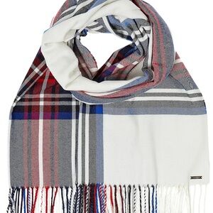 NWT Lauren Plaid Blanket Wrap